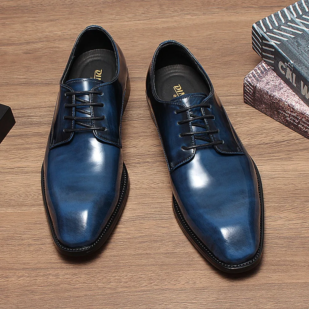 2026 New Fashionable Versatile Men Shoes Heightening Shoes Spring British Casual Business Flats Casual Comfortable Shoes