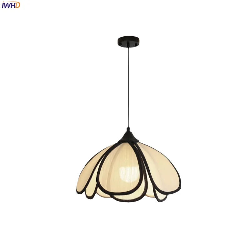 

IWHD Iron Art Rattan LED Pendant Lights Kitchen Island Living Room Decoration Bedroom Nordic Minimalism Hanging Lamp Luminaire