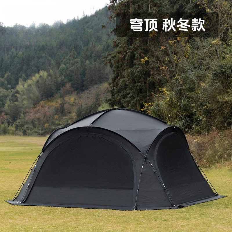 Autumn and winter dome-type canopy tent, spherical awning sun protection outdoor camping wind protection