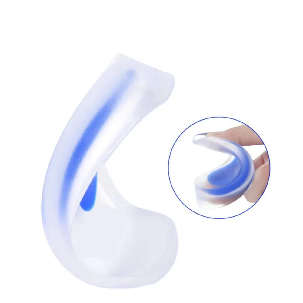 1/5/10 Paar Weiche Silikon-Gel-Einlegesohlen Fersensporn-Schmerzlinderung Fußkissen Massagegerät Fersenstützen Schuhpolster für Fußunterstützung – Detail 11