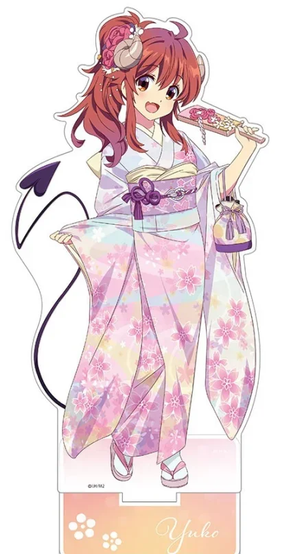 Gioco Yoshida Yuko Chiyoda Momo Acrilico Stand Doll Anime Figura Modello Piastra Giocattolo Cosplay per Regalo