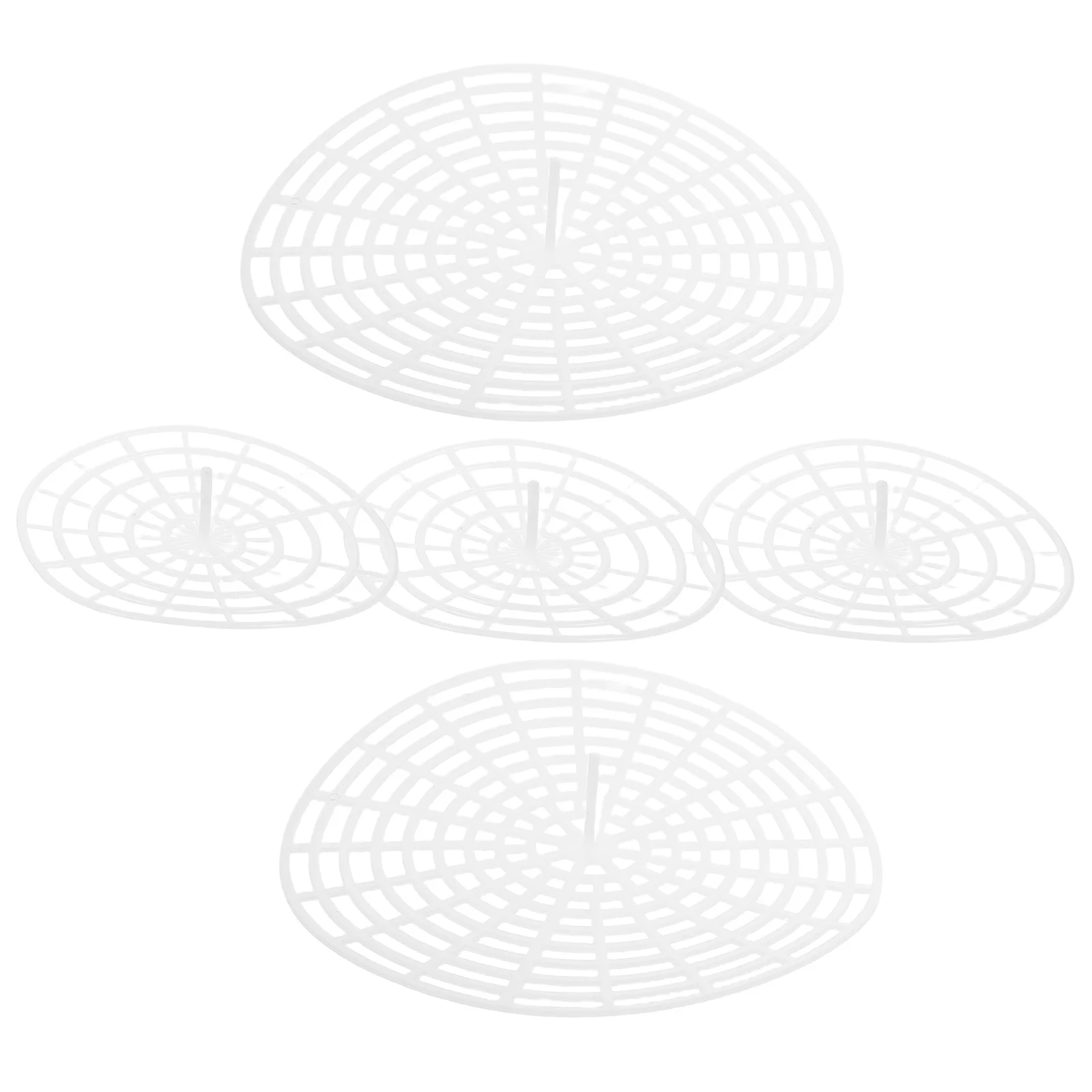 

5Pcs Fermentation Mesh Plate Fermenting Jar Press Wide Mouth Vegetable Pickle Press Plastic Pressing Tool Pickling Jar Accessory