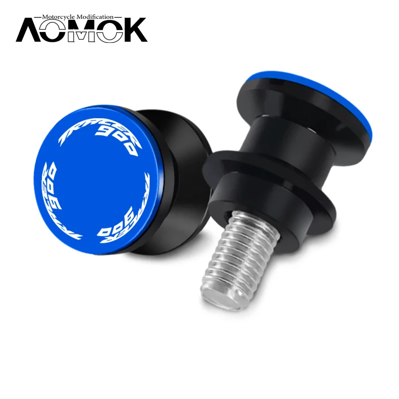 Suporte deslizante para motocicleta Swingarm Spools, acessórios para YAMAHA TRACER900, TRACER700, 2019, 2020, 2021, 2022, 2024, 6mm