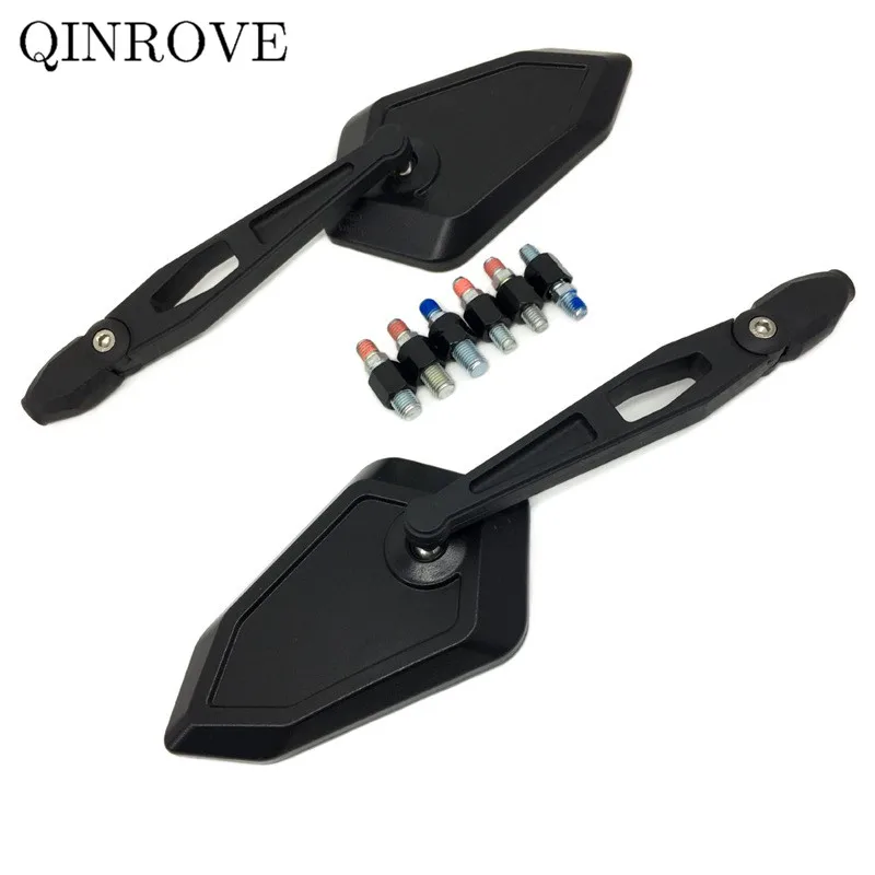 Motorcycle Rearview Mirrors 8/10MM ABS Side Mirror Universal For KTM Duke 125 250 390 790 990 Kawasaki Z650 Z750 Yamaha MT07 09 view 4