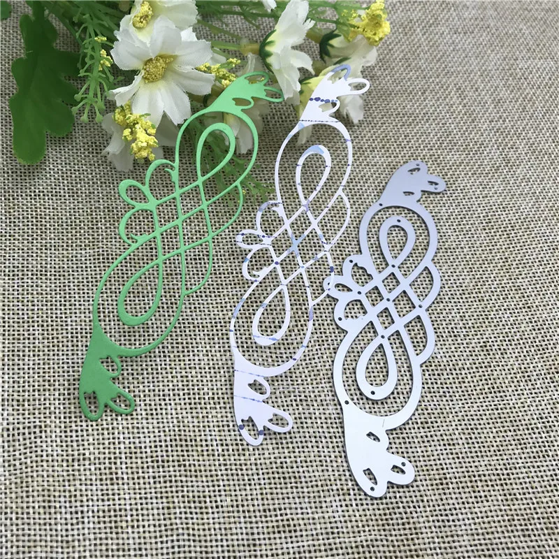 flower  lace  Metal cutting dies  mold Round hole label tag Scrapbook paper craft knife mould blade punch stencils dies