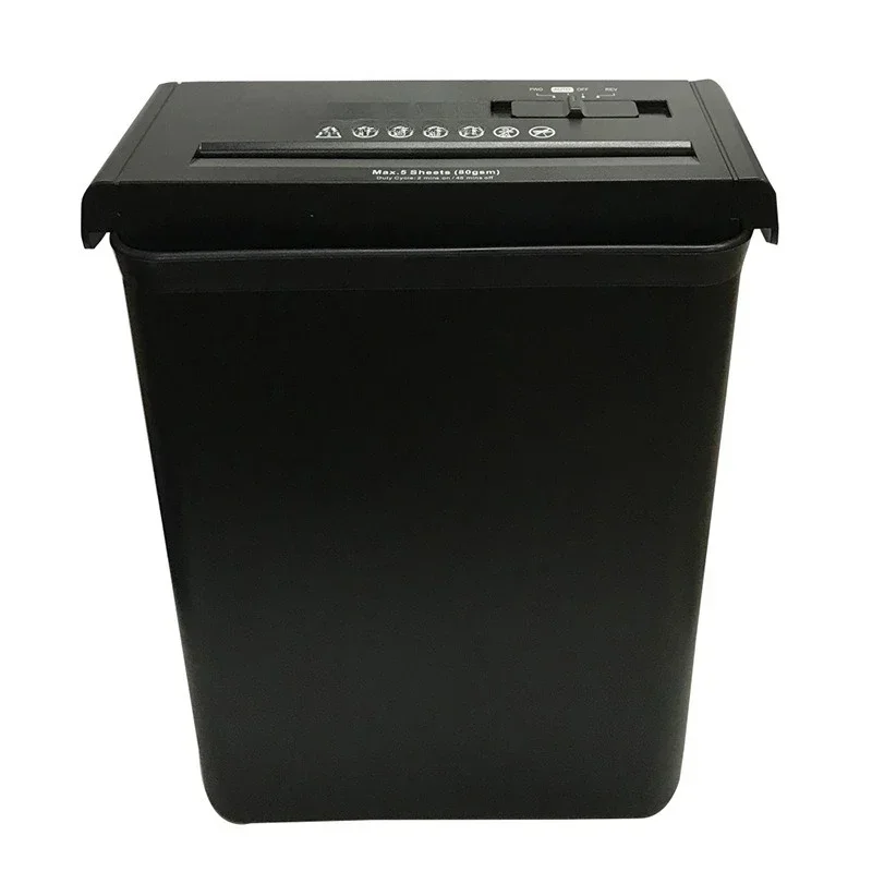 

Countertop small shredder shreds 5 sheets of paper Small portable, secret grade strip, simple shredder