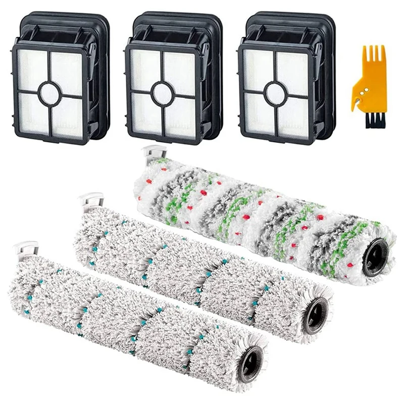 ม้วนแปรง2787ได้หลายพื้นผิว2590ชิ้นส่วนอะไหล่สำหรับ2554ไร้สาย bissell crosswave 2593 2596