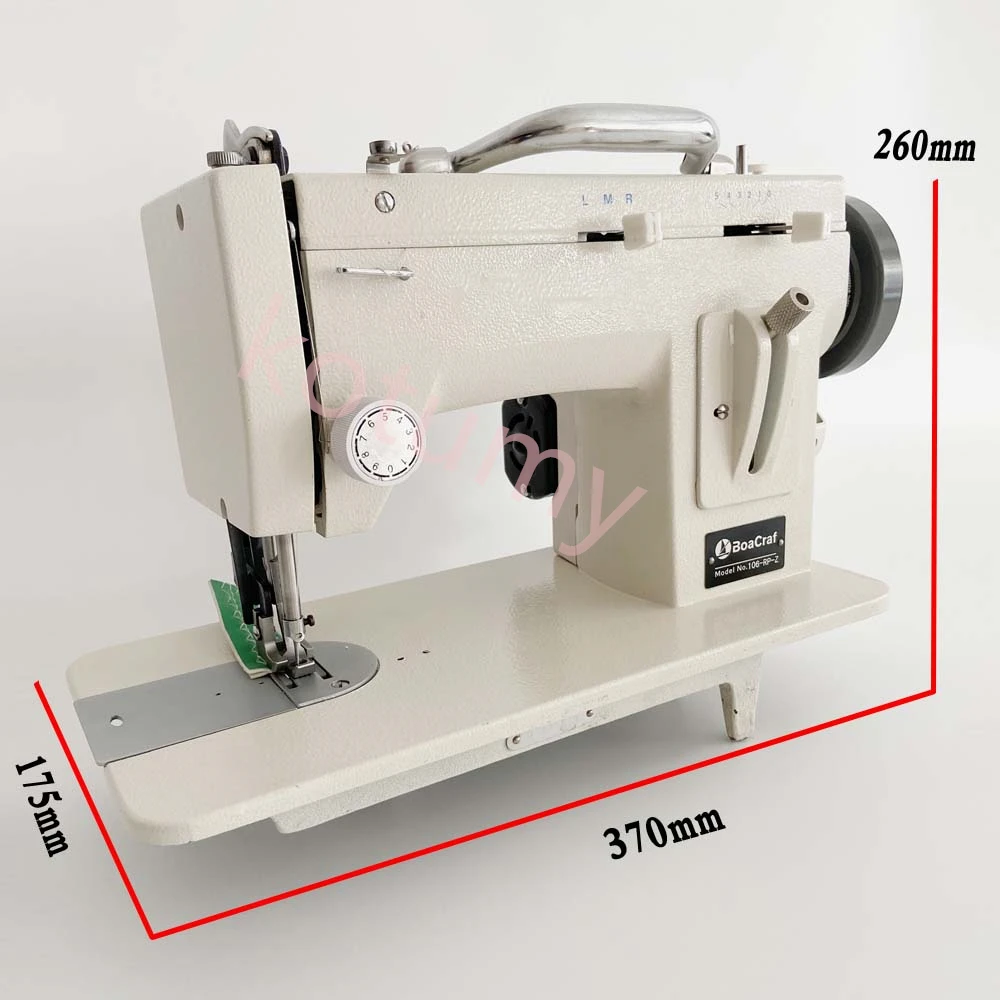 Imagem -04 - Multifuncional Andando pé Máquina de Costura Ferramenta de Costura Doméstica Material de Tecido Grosso