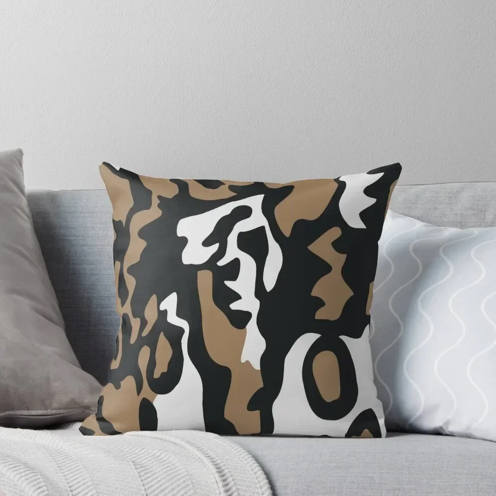 African Wild Dog Pattern Mask Cushion Cover Pillow Decor pillowcases for sofa cushions Throw Pillow