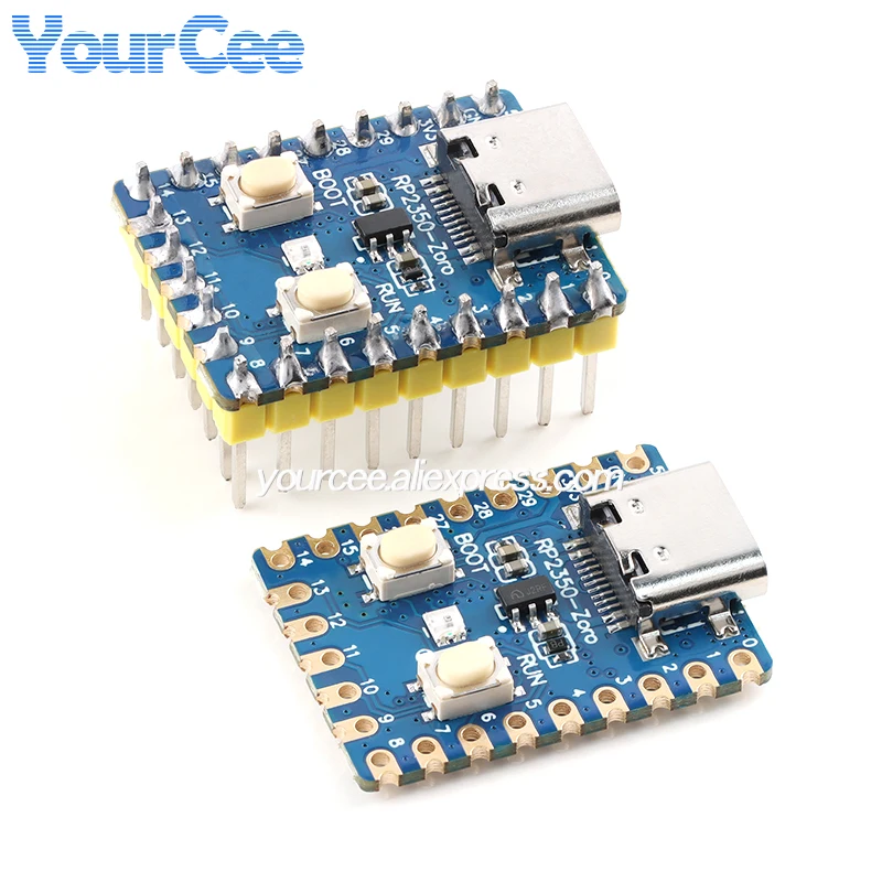 5 szt./1 szt. RP2350 Pico2 RP2350-Zero 150MHz Dwurdzeniowy Mikrokontroler z Podwójną Architekturą Płytka Rozwojowa dla Raspberry Pi PICO — zdjęcie produktu 2