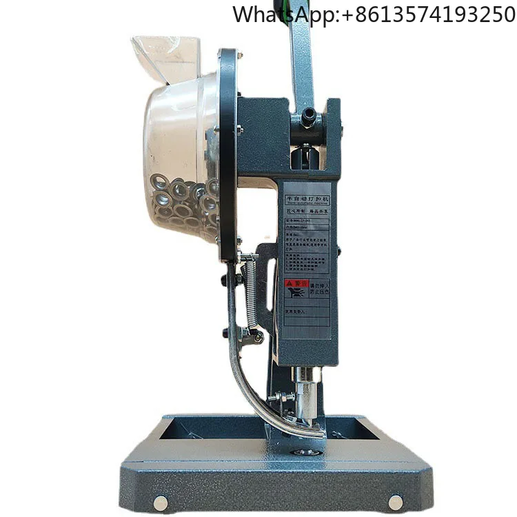 Semi-automatic Manual Buckle Press Advertising Banner Inkjet Cloth Leather Eyelet Punching Machine