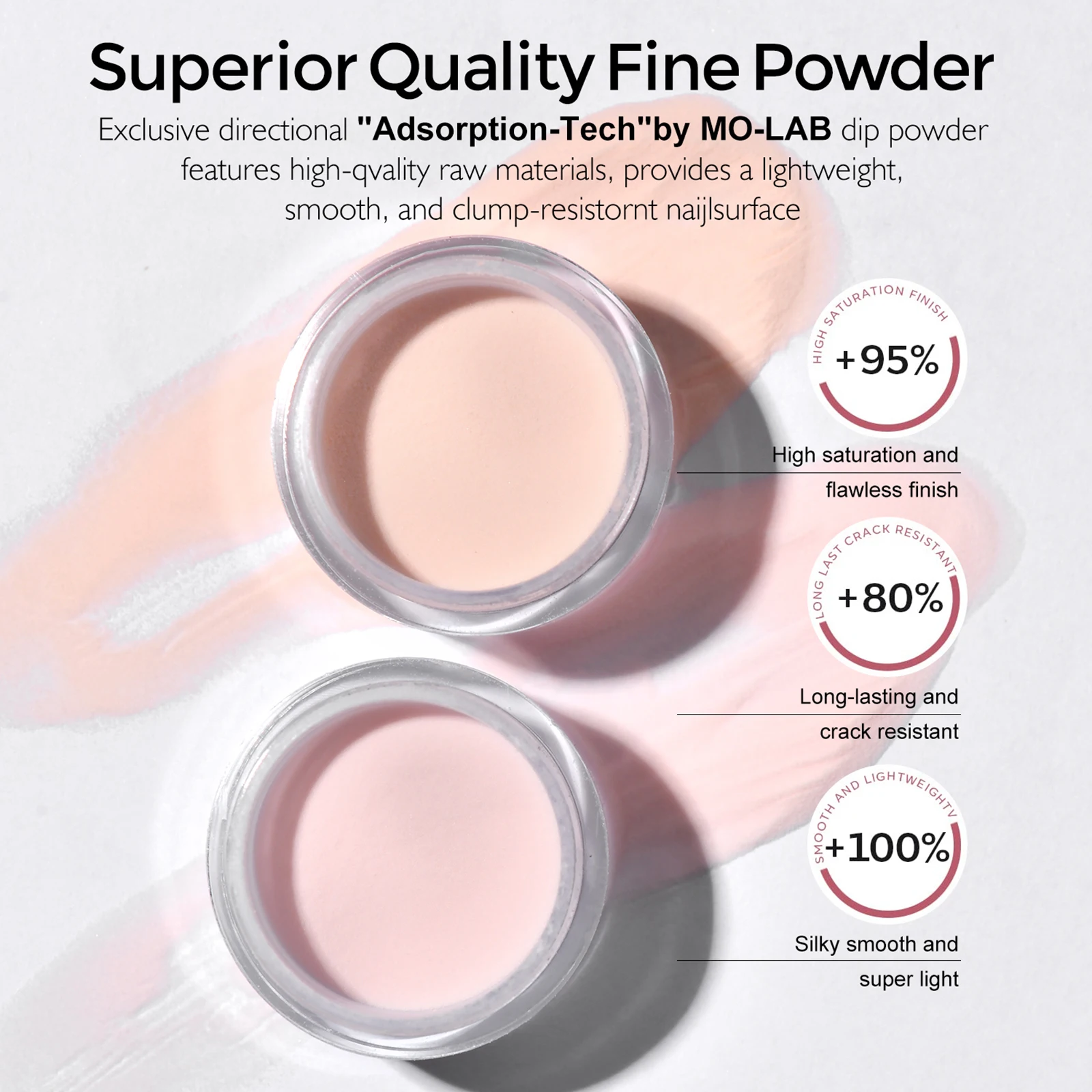 NOCIS 4色ネイルディッピングパウダーセット ネイルアートスターターキット ディップパウダー 速乾性 UV/LEDライト不要 ベース＆トップコート付き