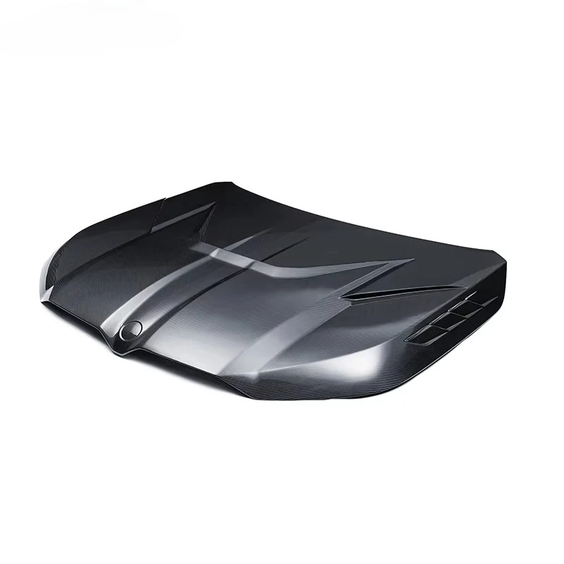 LD Style PrePreg Dry Carbon Fiber Front Engine Hood for BMW XM G09 Body Kit Aero Part