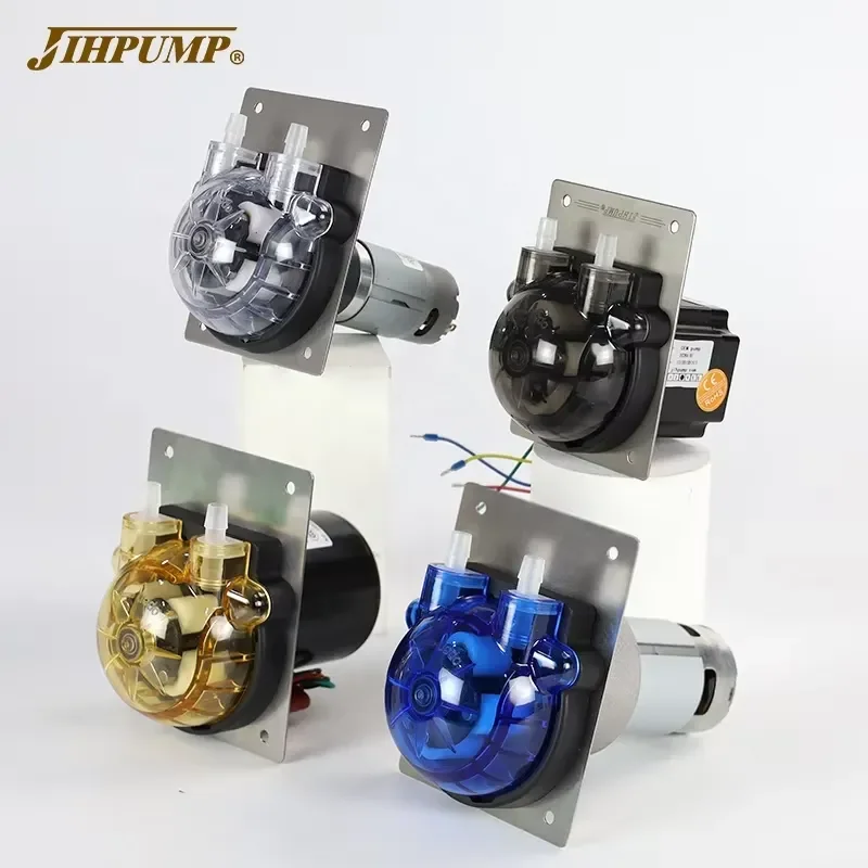 24v 12v Liquid Filling Machine Price Dosing Pumps High Flow for Beverage Vending Dispensing Filling Oem Peristaltic Pump