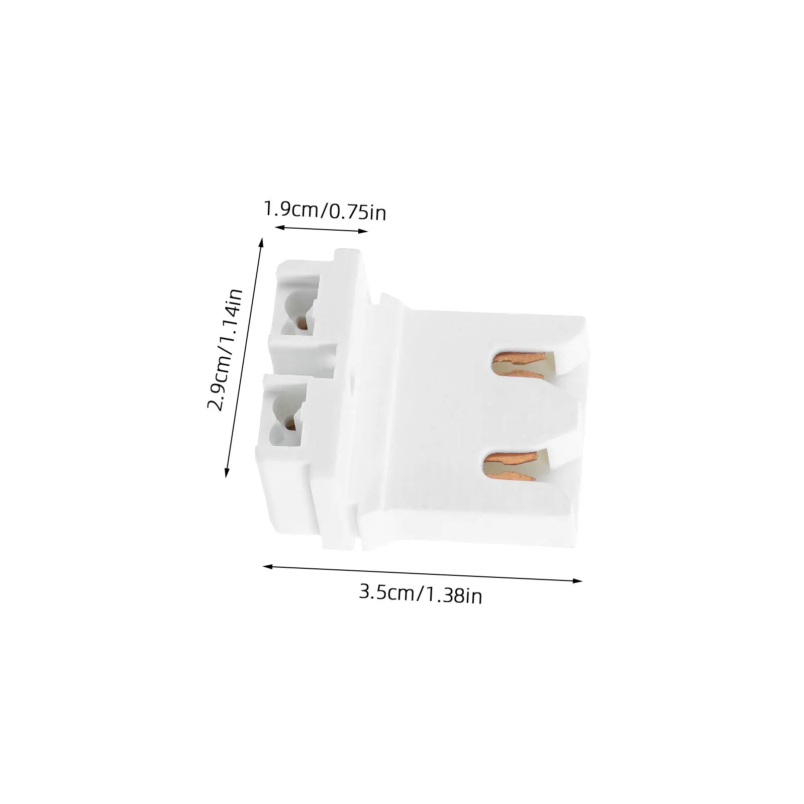 12 قطعة مقبس تركيب المصابيح تصميم سريع التوصيل رف عرض التوافق العالمي لإعدادات مختلفة حامل مصباح LED #3