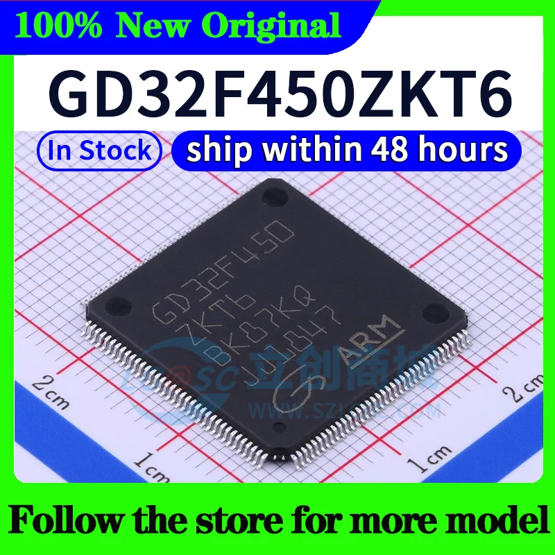 

GD32F450ZKT6 В наличии