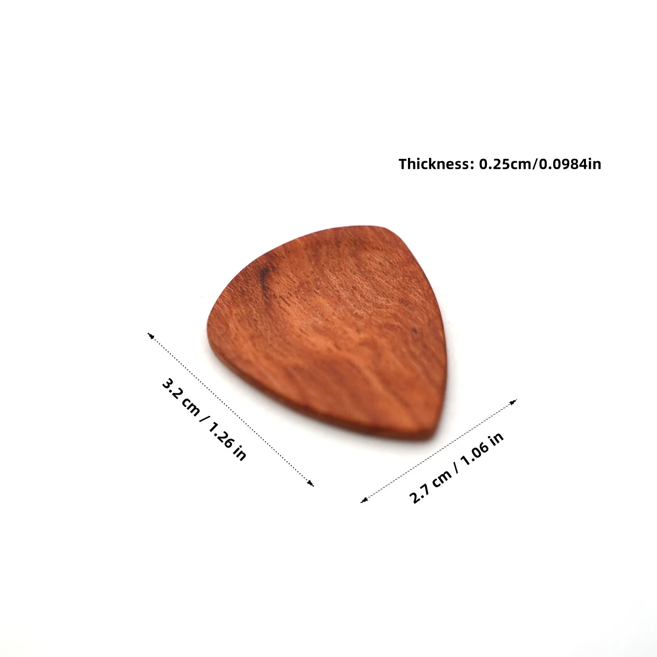 1 palheta de violão simples e leve