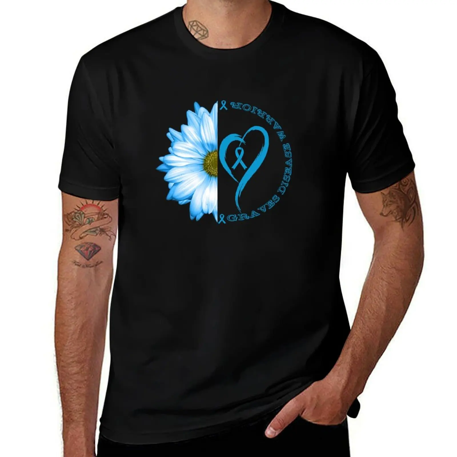 graves disease T-Shirt Plus Size Summer Short Sleeve T-Shirt