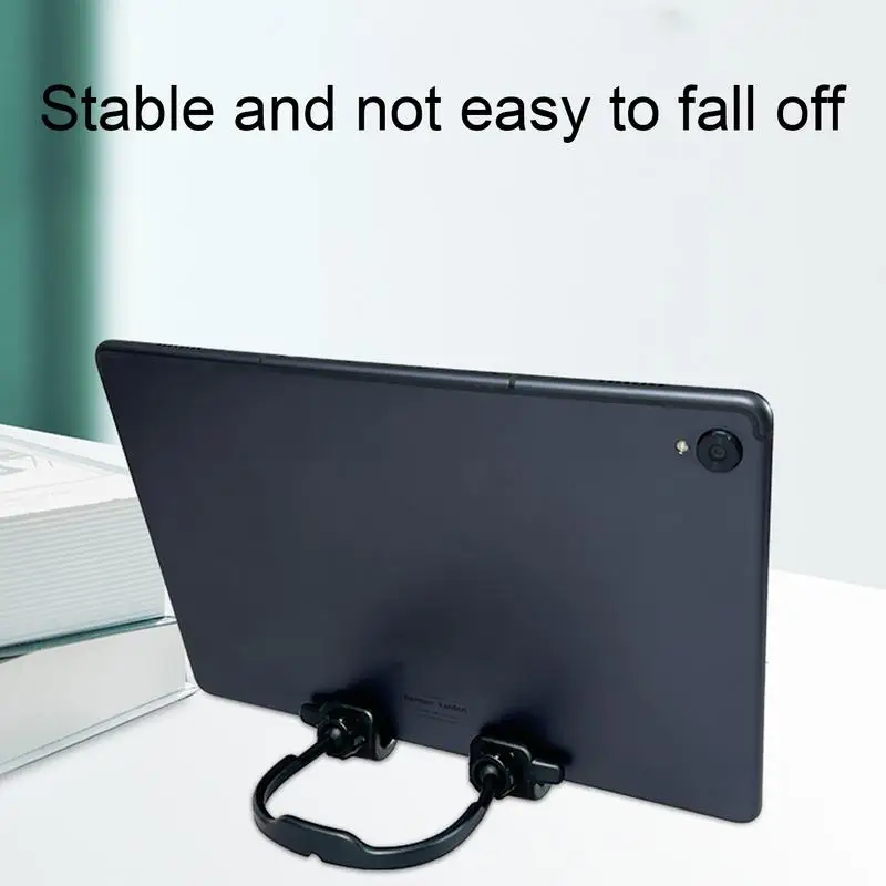 Cell Phone Holder For Desk Lazy Cell Phone Holder 360 Rotation Phone Stand For Recording Holder For Living Room Kitchen