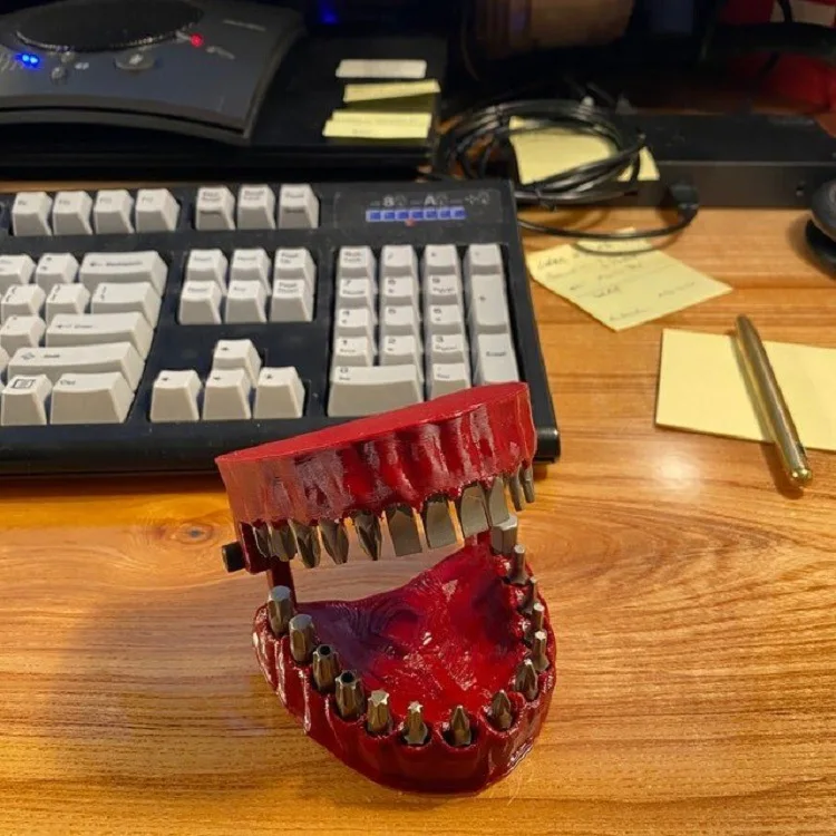 Imagem -03 - Atualizado Suporte Broca Dentadura Dentes Modelo Projeto Fits Bit Hex e Bit Drive Adaptador Ferramentas Dropshipping