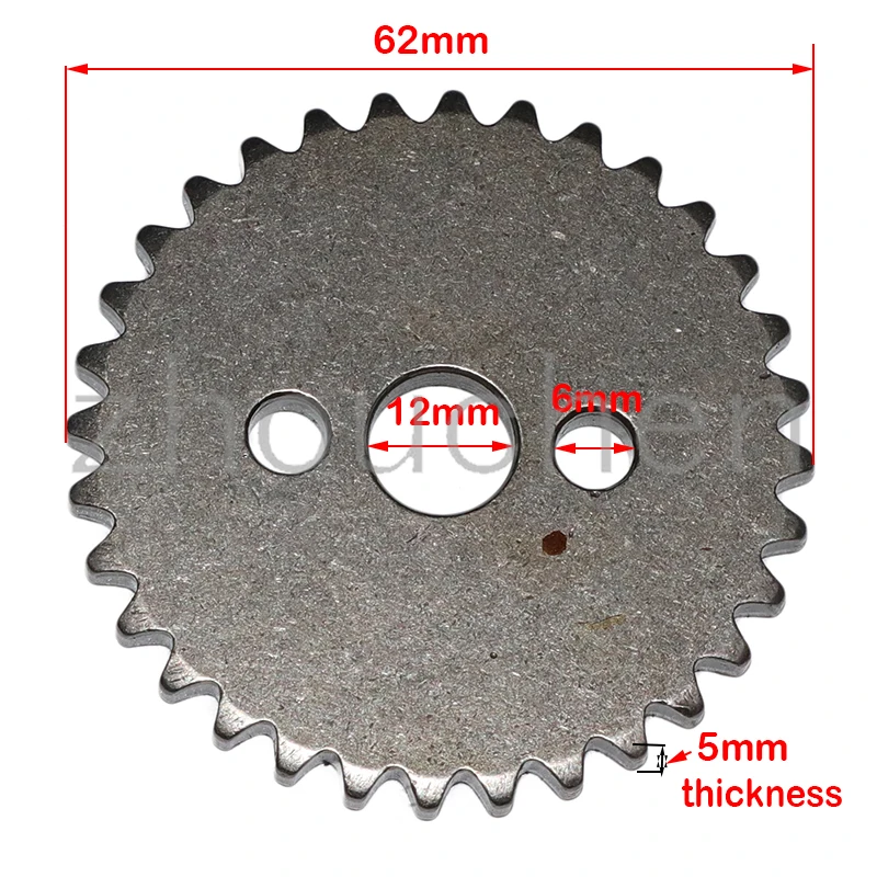 Yx140 timing gear 32t sprocket is suitable for Yinxiang 140cc yx 140 1p56fmj horizontal motor dirt pit bike