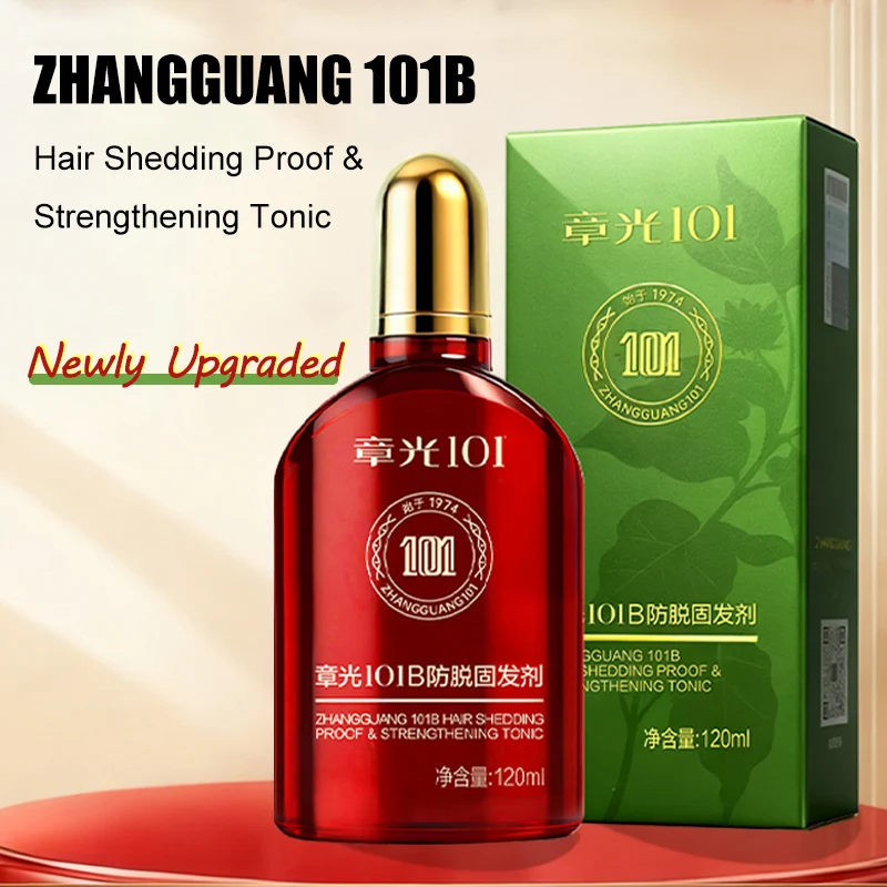 

Zhang Guang 101B/101M Anti Hair Loss Shedding Proof Strengthening Tonic 120ml Chinese Herbal Formula, Controls Oil 100% Authenti