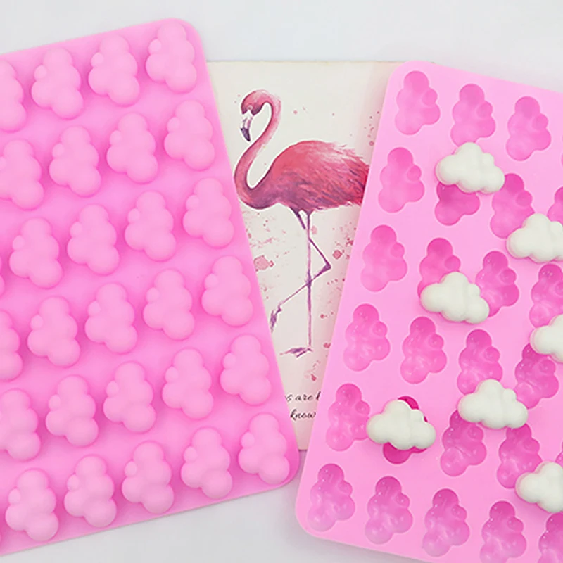 Clouds Silicone Mold Weather Shape Candy Mould Chocolate Pudding Dessert Cake DIY BakingDIY Baking Cake Chocolate Fondan