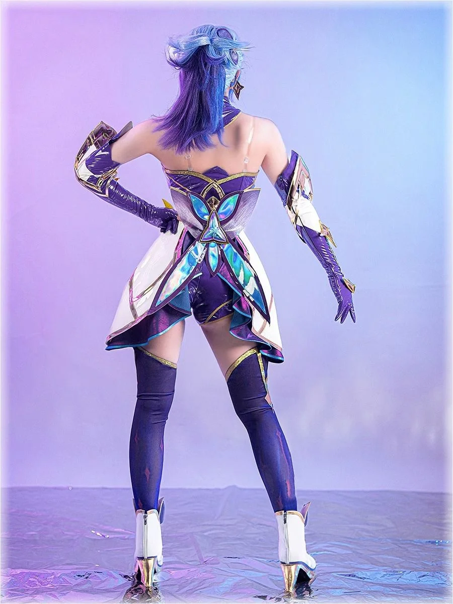 Lol Cosplay Dress League Of Legends Akali Dress Star Guardian The Rogue Assassin Akali Cosplay Costume Girl Battle Dress