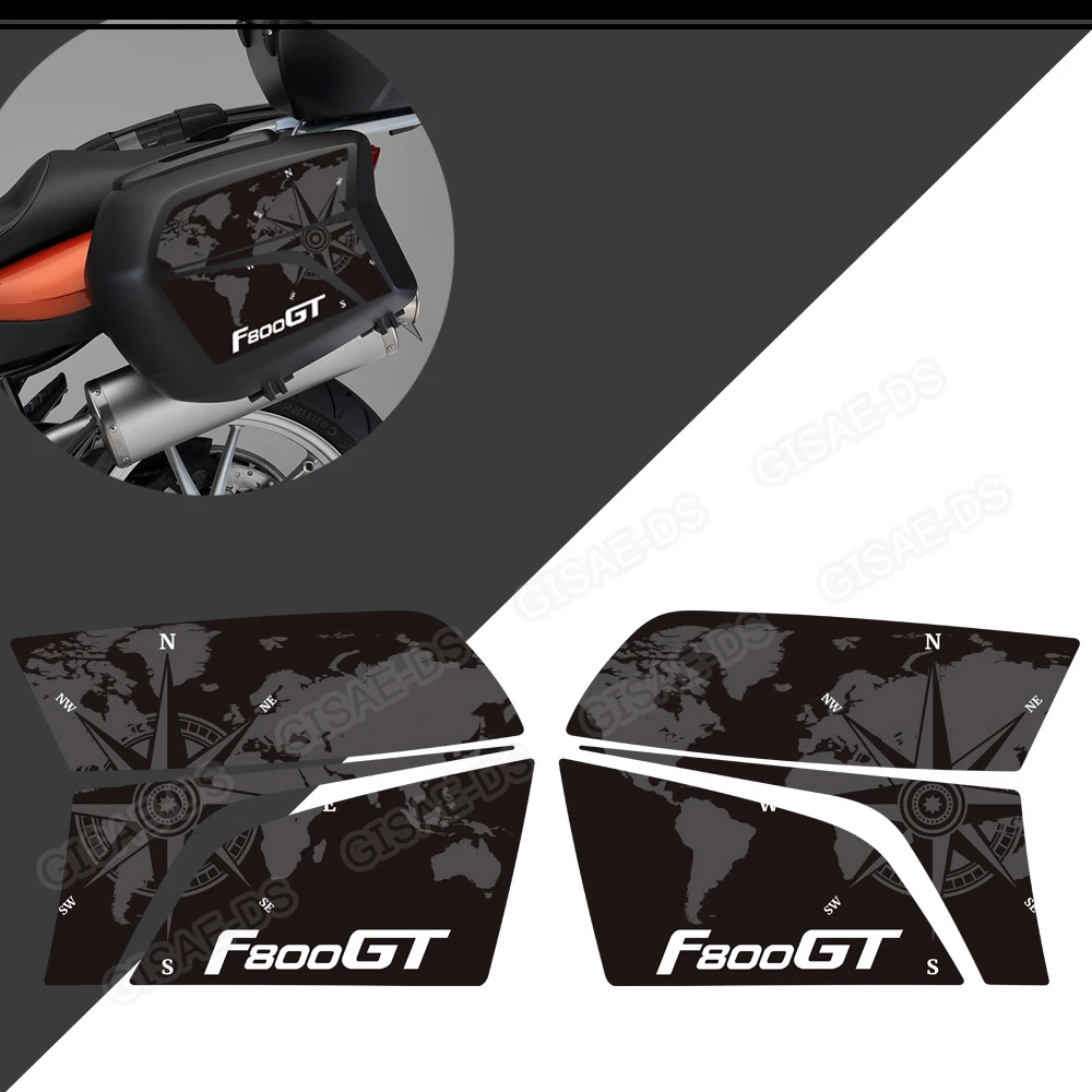ل F800GT F 800 F800 GT دراجة نارية جذع الأمتعة الحالات العديلات ملصقات الشارات اكسسوارات مقاومة للماء