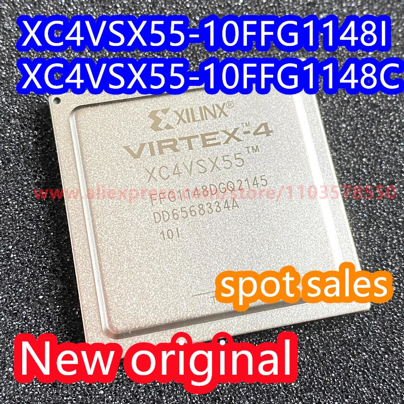 

1PCS XC4VSX55-10FFG1148I brand new original XC4VSX55-10FFG1148C XC4VSX55-10FFG1148 XC4VSX55 package BGA1148