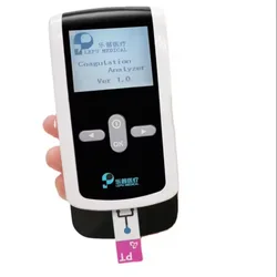 LEPU Portable analyzer Coagulation Analysis PT INR Test PT-M1-11  Meter Analyzer with Bluetooth  and   Strip