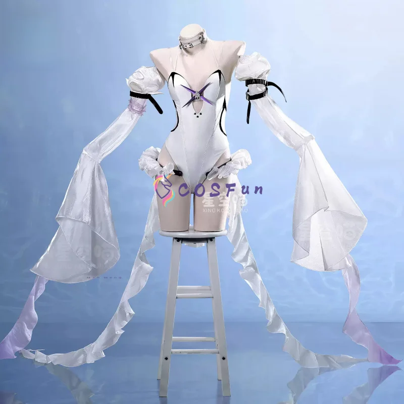 

Liberalio NIKKE Cosplay The Goddess of Victory Costume Sexy Lovely Jellyfish Uniform Halloween Party Role Play Outfit Women