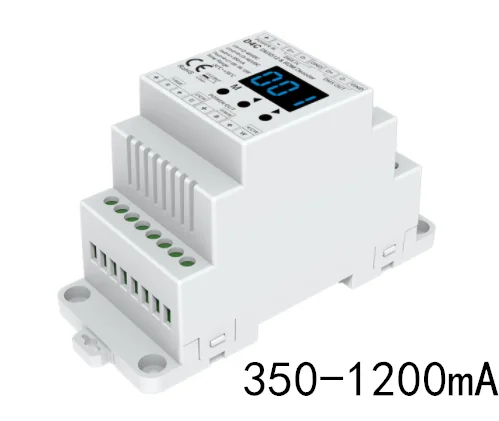 DC5V 12V 24V 36V 4CH PWM constant voltage / constant current CC CV DMX decoder DMX512 LED Controller for RGB RGBW LED Tape lamp