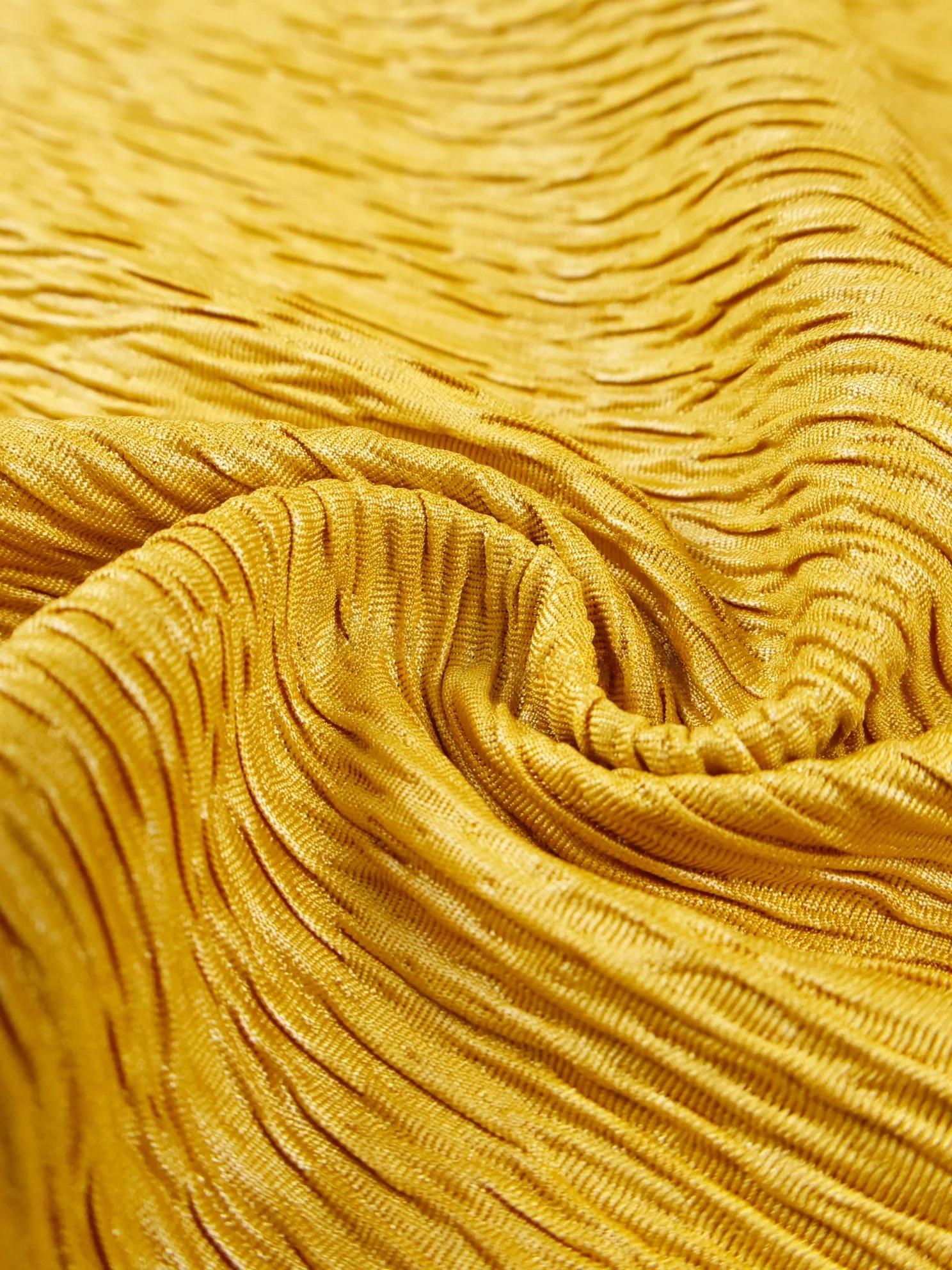 

Ткань Thiened Dra: Ярко-желтая глянцевая 3D-текстурированная ткань для пальто, юбок, комплектов, для рукоделия, современный стиль, весна-осень, для костюмов.