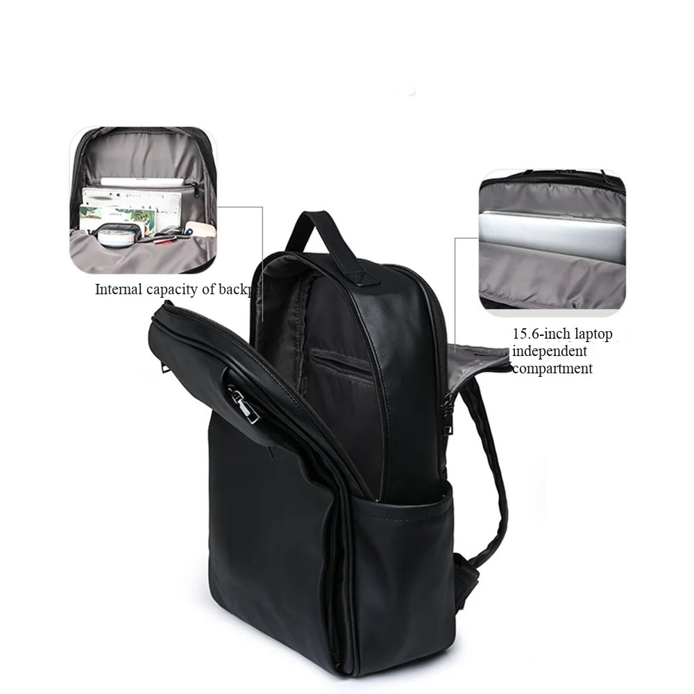 2025 حقيبة ظهر عصرية جديدة للرجال حقيبة ظهر للأعمال حقيبة ظهر ترفيهية حقيبة ظهر للسفر حقيبة كمبيوتر محمول عصرية متعددة الاستخدامات