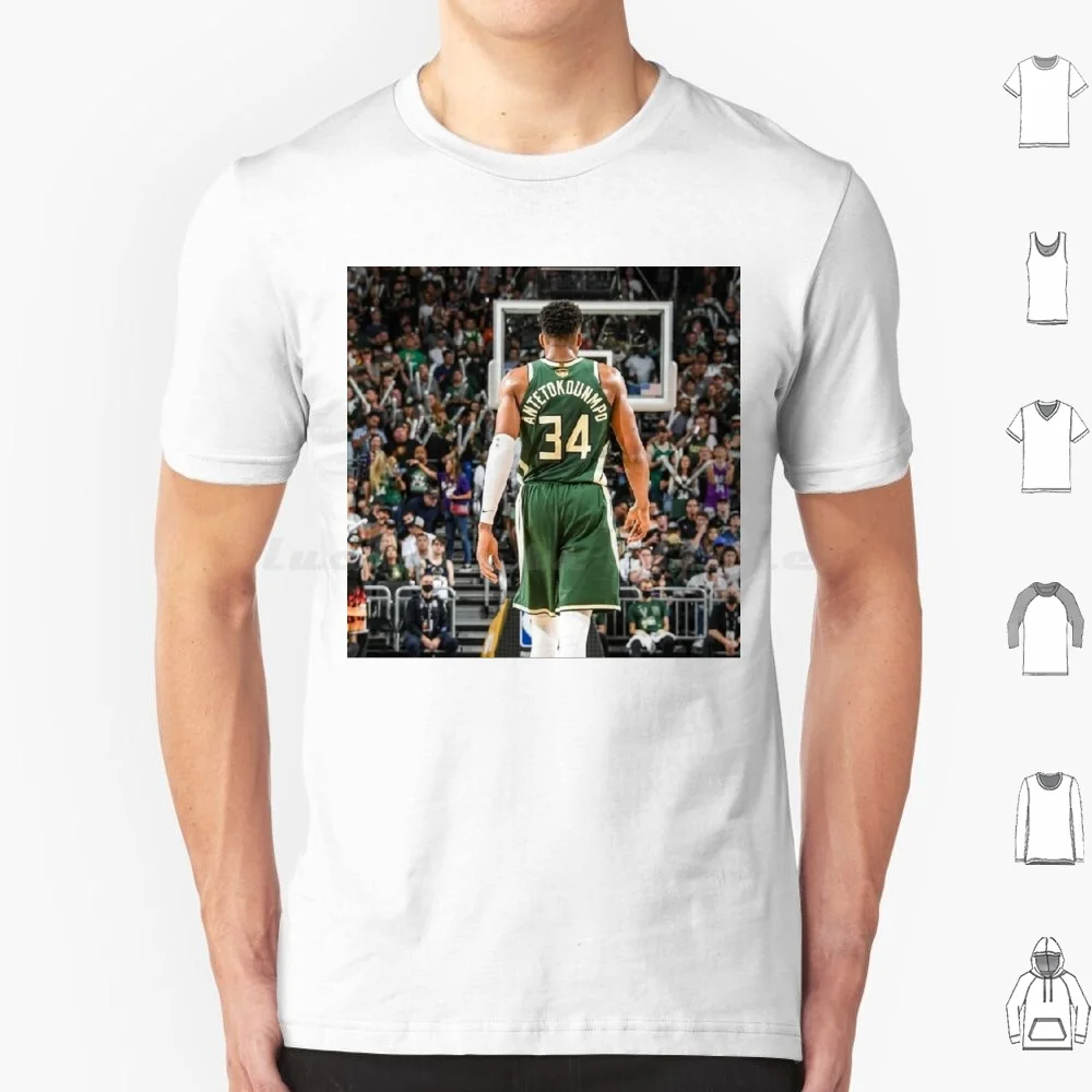 Final T Shirt 6xl Cotton Cool Tee Giannis Antetokounmpo Antetokounmpo Illustration Basketball Ball Player Legend Popular