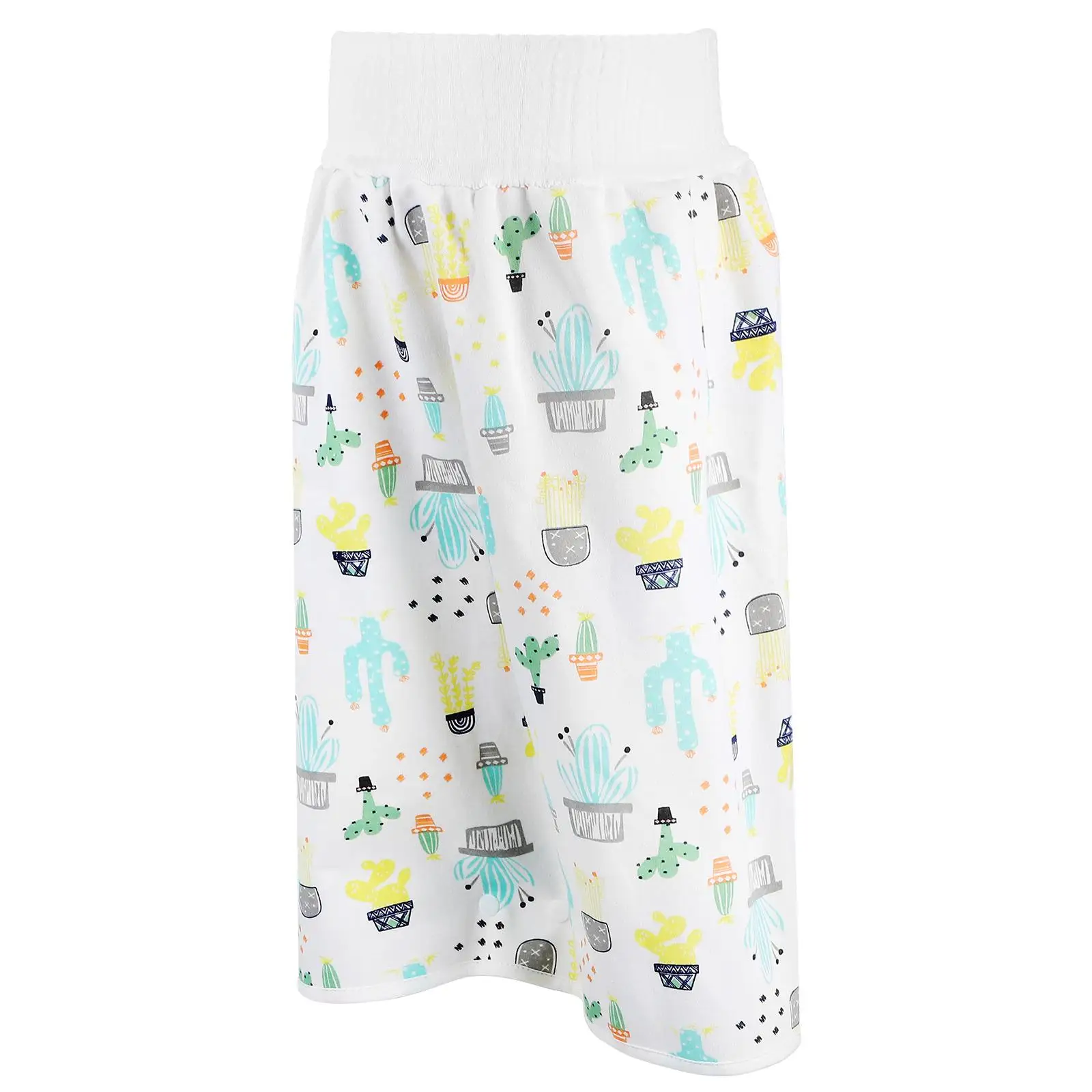 

High Waist Diapers Baby Training Pants Newborn Breathable Skirt Pure Cotton Washable No Leakage Foldable Easy Clean Hidden