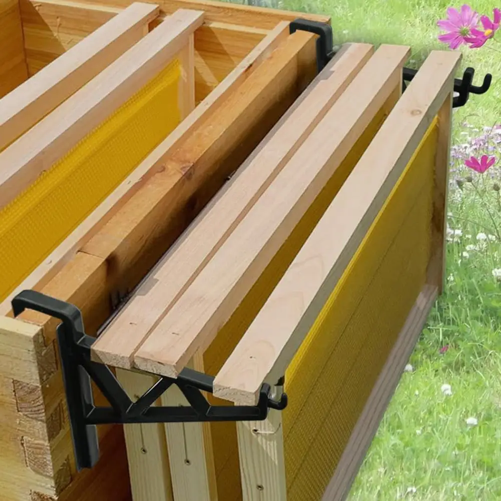 يسهل حملها خلية النحل دعم الثقيلة البلاستيك خلية النحل الإطار حامل قبضة الإطار جثم حامل دعم الرف قوس لتربية النحل