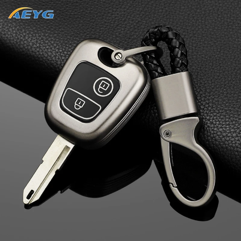 Чехол для автомобильного ключа из ТПУ для Peugeot 107 206 207 307 для Citroen C1 C2 C3 C4 для Toyota Aygo, 2-кнопочный брелок, аксессуары