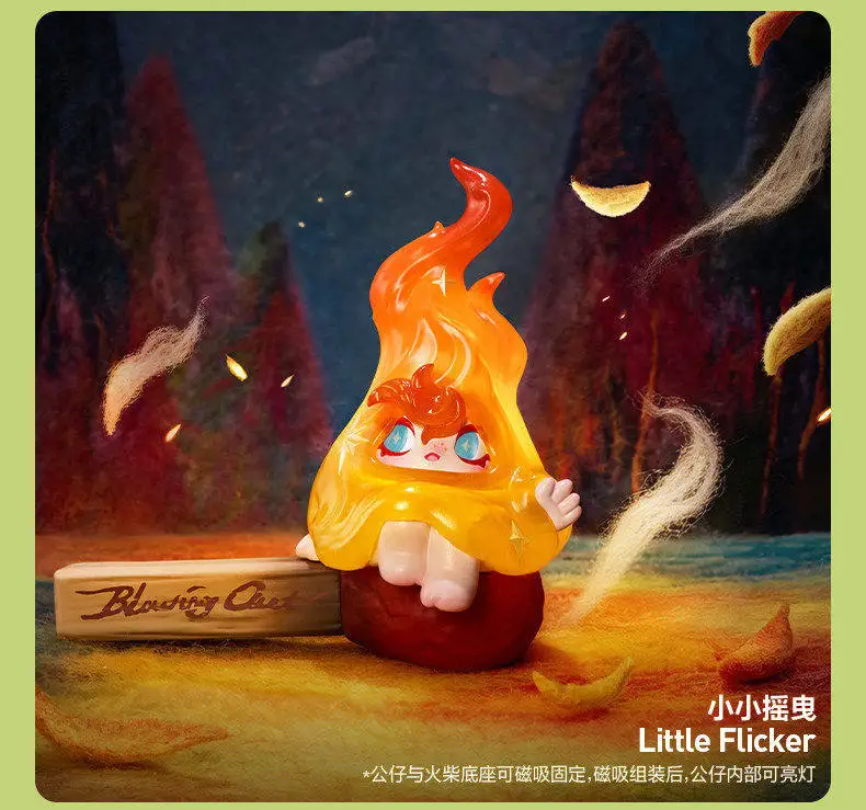 Authentische POPMART 1001MOONS The Wind Comes Serie Blind Box Mystery Box Niedliche Anime PVC Figur Sammlerstück Spielzeug Heim Desktop Deko – Detail 20