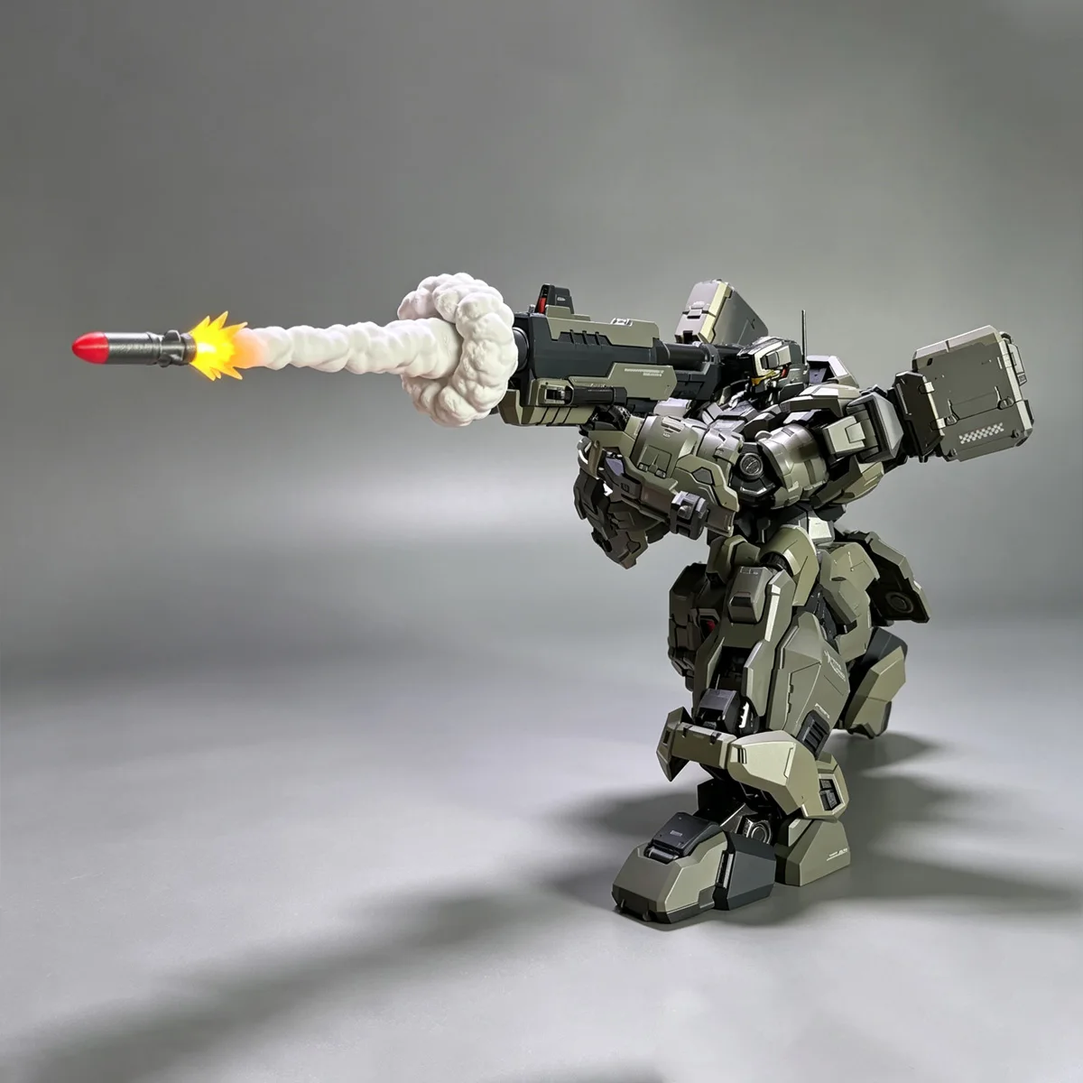 2.0 Model Figure Launch Effect Accessory Cool Effect Ornament Model Shooting Match Type C Charging Multi Caliber Compatible