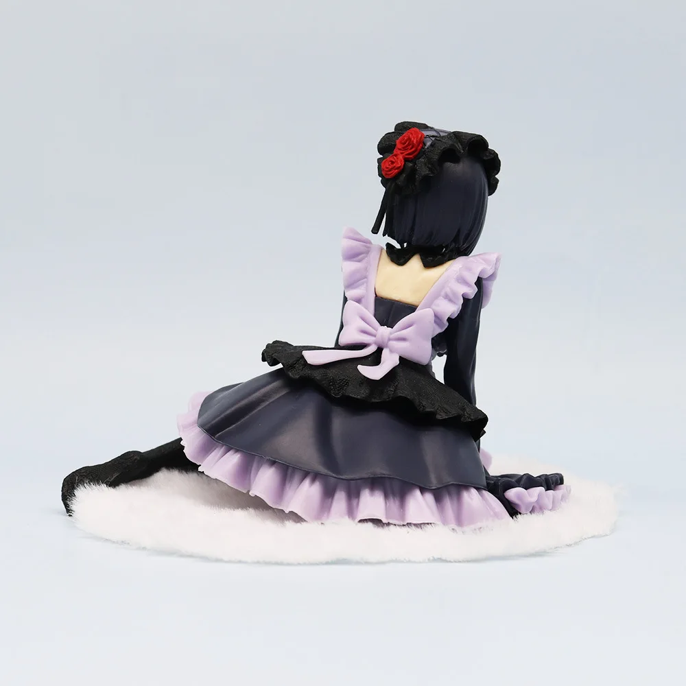 12cm My Dress-Up Darling Anime Girl Figures Black Maid Outfit Kitagawa Marin Shizuku Kuroe Figurine Collection Model Kids Toys