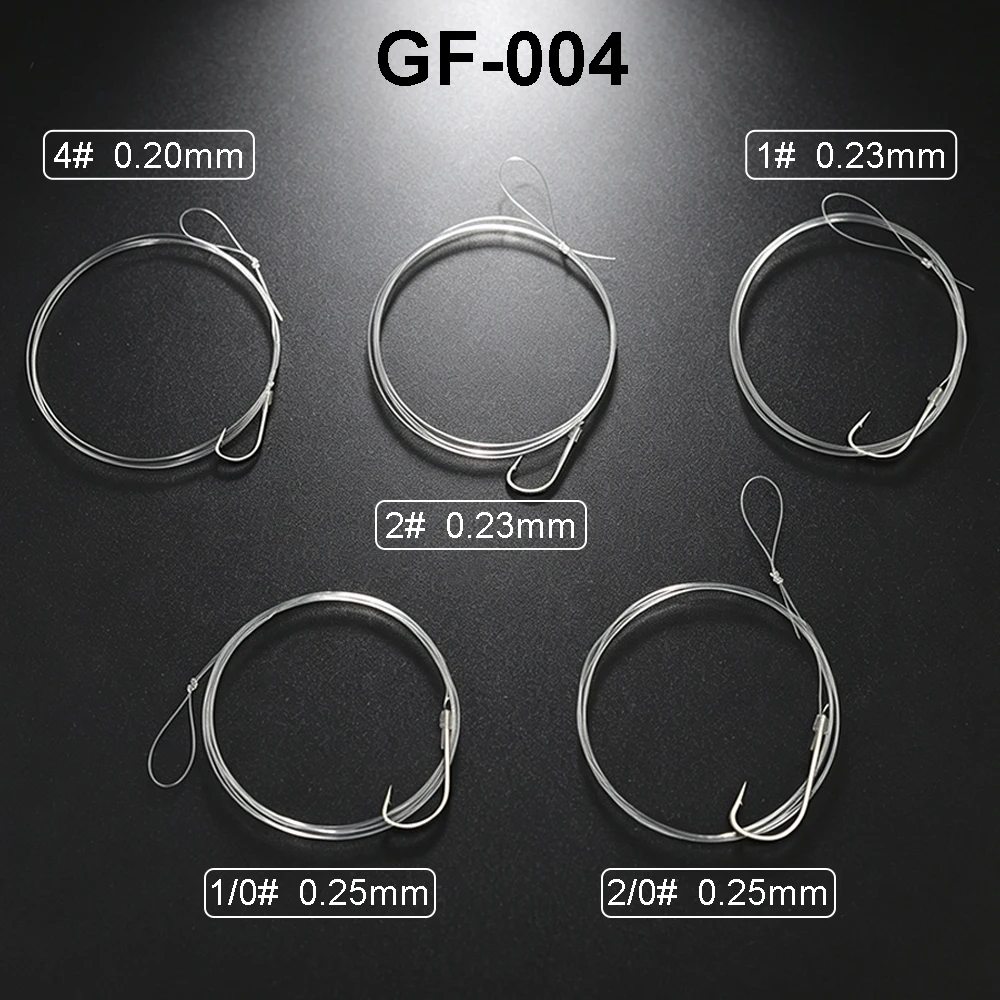 FTK 50Pcs Kail Ikan Siap Pakai - Snell Fishing Rig ulasan dan harga