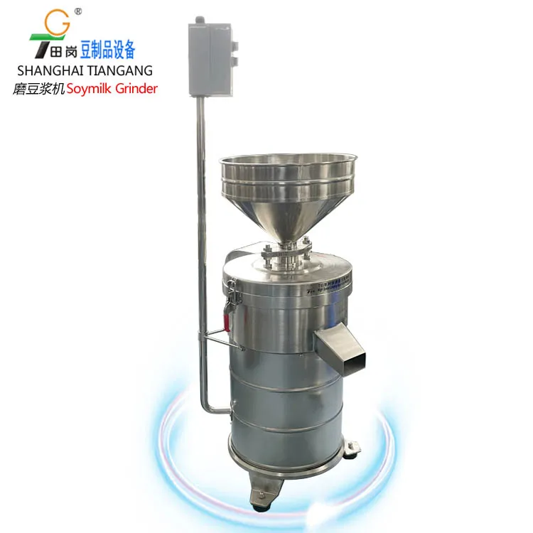 TGM-200 Soybean Milk Grinding Machine / Automatically Separates Soybean Okara Filters Soybean Milk 100 Mesh High 100-175kg/h