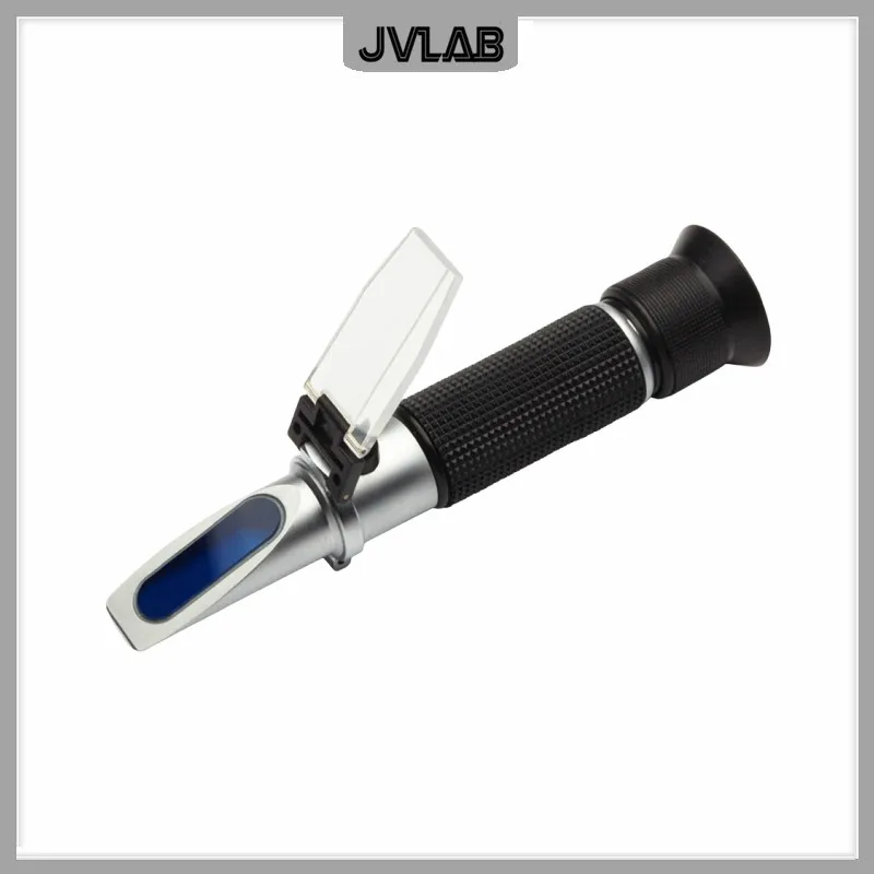 Portable Handheld Milk Refractometer 0-20% Soy Milk Meter Refractometer For Detection Concentration 0~20% Brix Built In ATC