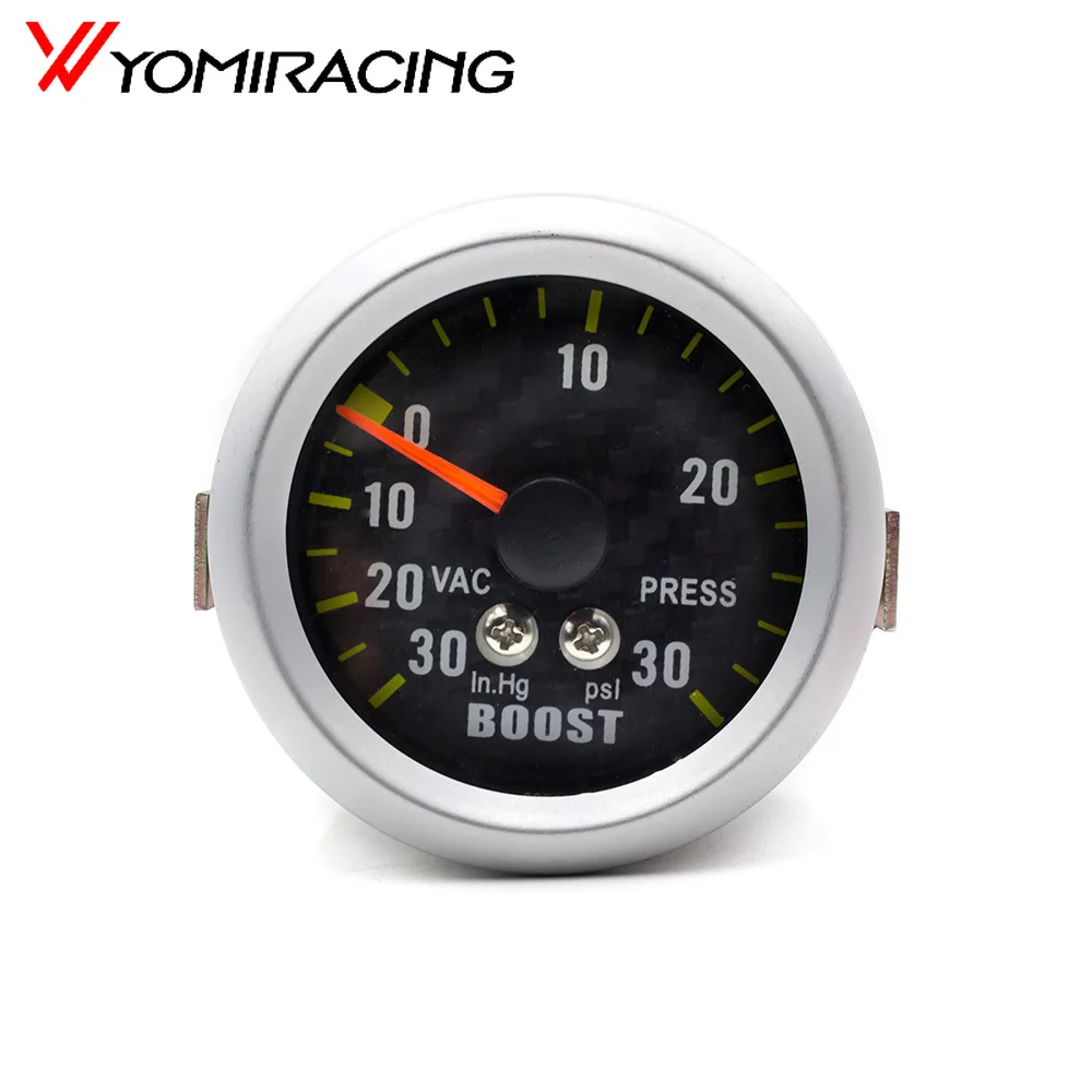 

2'' 52mm Universal Smoke Len Turbo Boost Gauge PSI Pointer Boost Gauge 12V LED Digital Gauge Meter Car Gauge