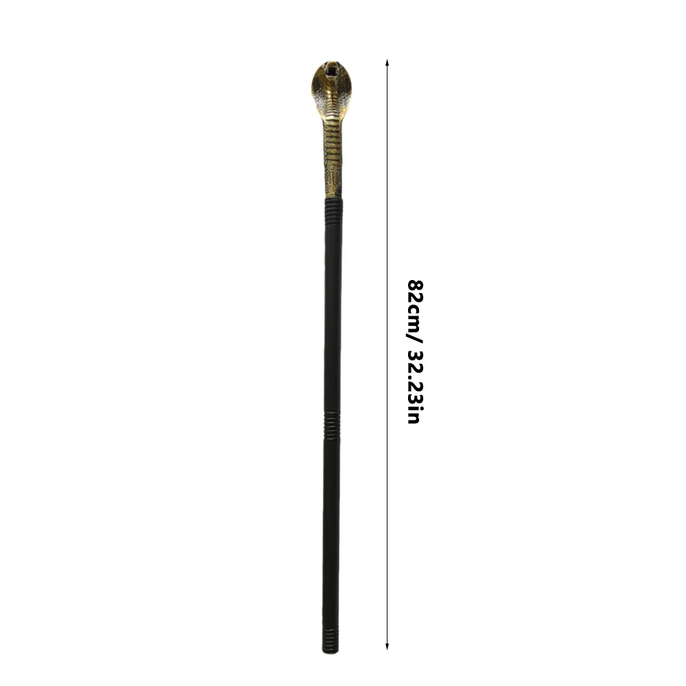 عصا حفلات كوبرا صولجان خفيفة الوزن لدعائم مسرحية الهالوين للجنسين إكسسوار أزياء للبالغين والمراهقين #3