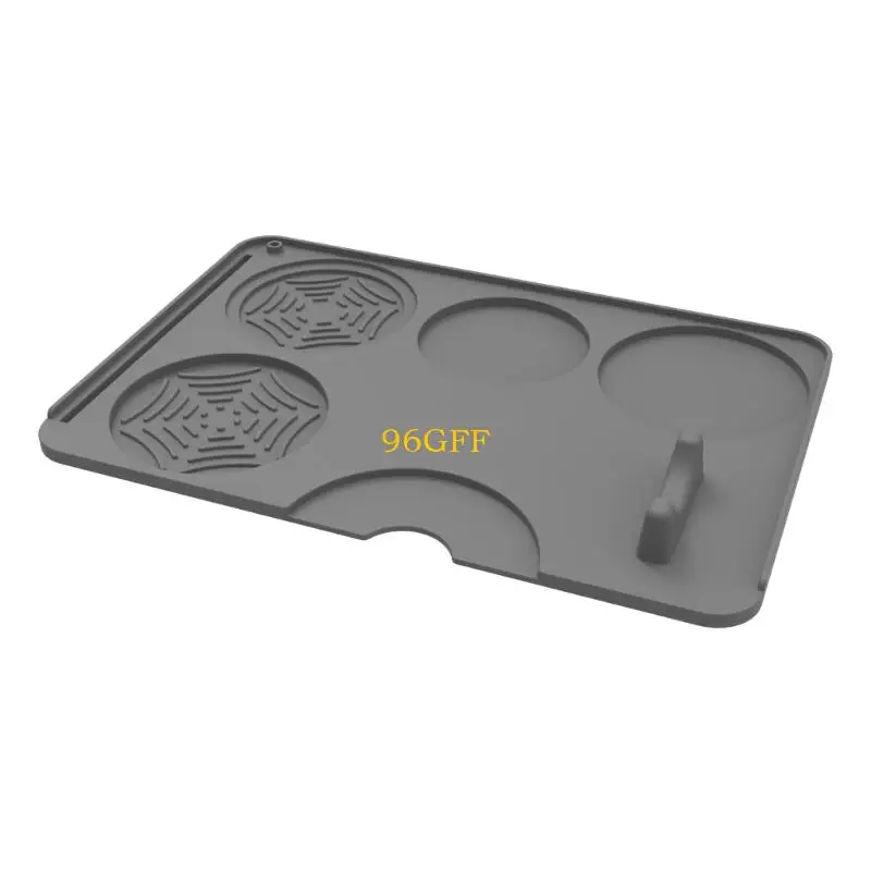 96GF Multifunctional Silicone Coffee Pad Nonslip Base Replacement For Espresso Machine Easy Cleaning Accessories