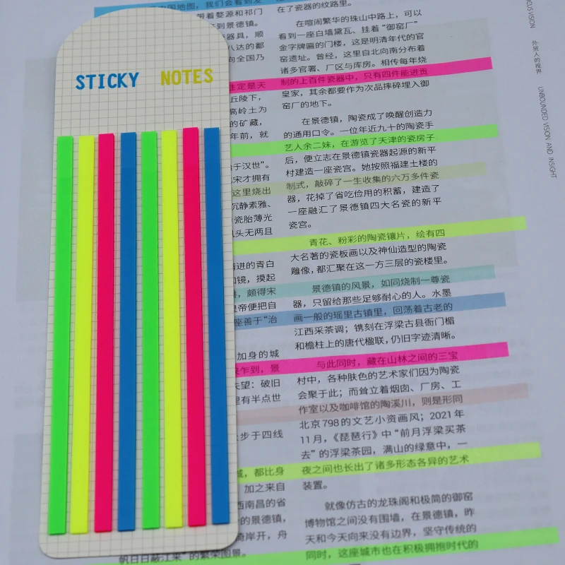 160Pcs Stickers Notes Transparent BookMarkers Index Tabs Flags Stationery Tabs Memo Pad Kawaii School Office Supplies