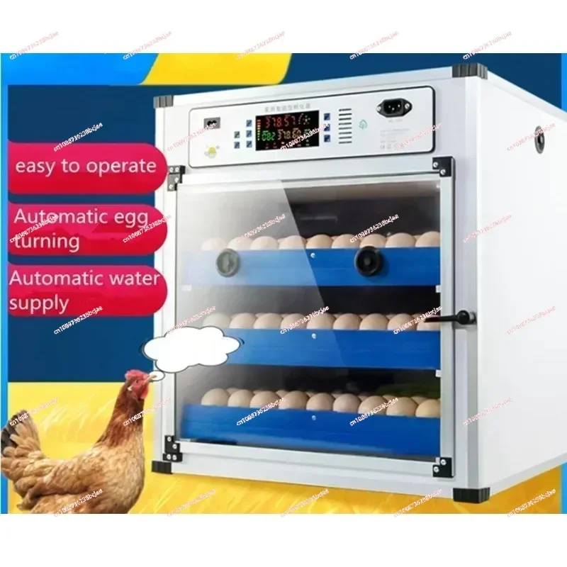 Automatic Hatching Machine 204 Eggs Double Electricity Egg incubatorTemperature and Humidity Control Egg Turning Water Supply